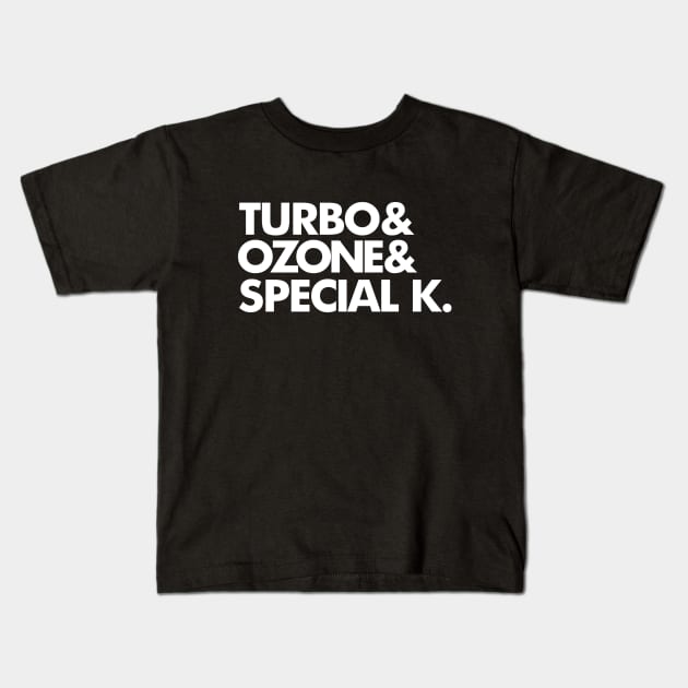 Turbo Ozone Special K Kids T-Shirt by Styleuniversal